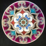 Piatto Mandala n24 - Daina Cassella Mandala Artist