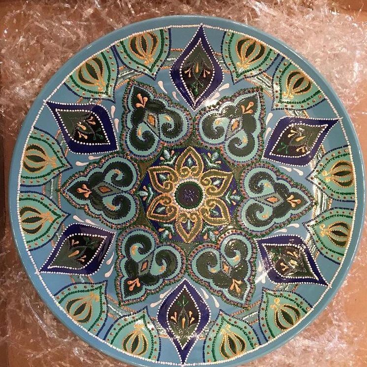 Piatto Mandala n31 - Daina Cassella Mandala Artist