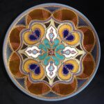 Piatto Mandala n47 - Daina Cassella Mandala Artist