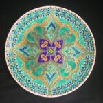 Piatto Mandala n108 - Daina Cassella Mandala Artist
